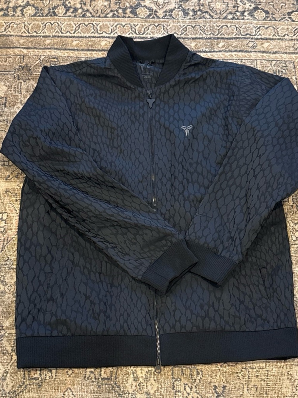 Black Kobe Men's Bomber Jacket